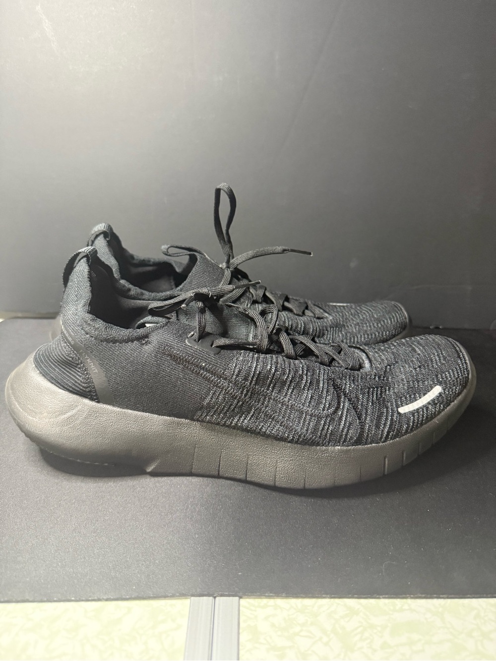 Nike Free RN FK Next Nature Black Gym Running Shoes FB1276 001 Mens Size 12